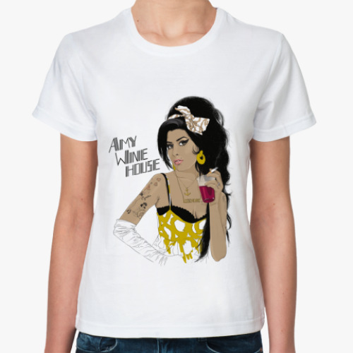 Классическая футболка  Amy
