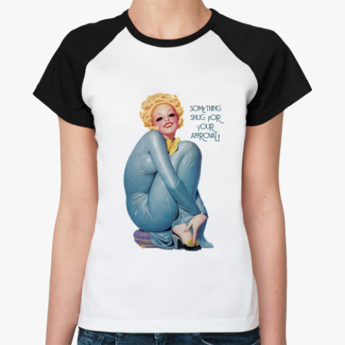 Женская футболка реглан Pin-Up Girl