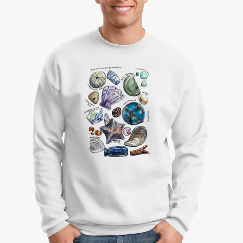 Свитшот Руководство beachcombing на Сахалине