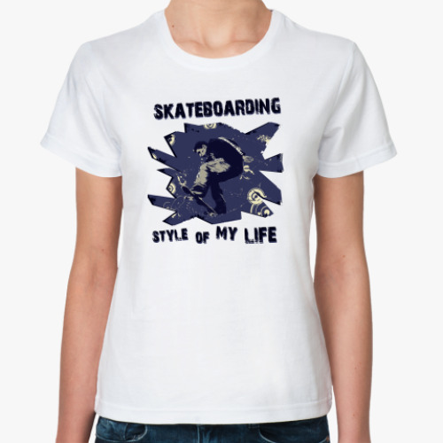Классическая футболка Skateboarding