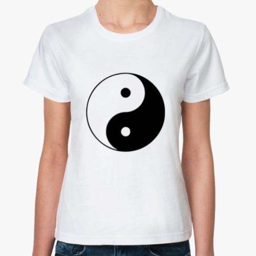 Классическая футболка Инь-янь