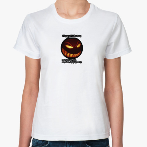Классическая футболка Halloween