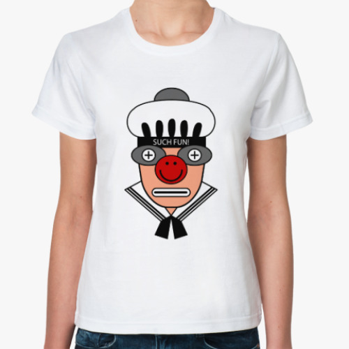 Классическая футболка 'Клоун'