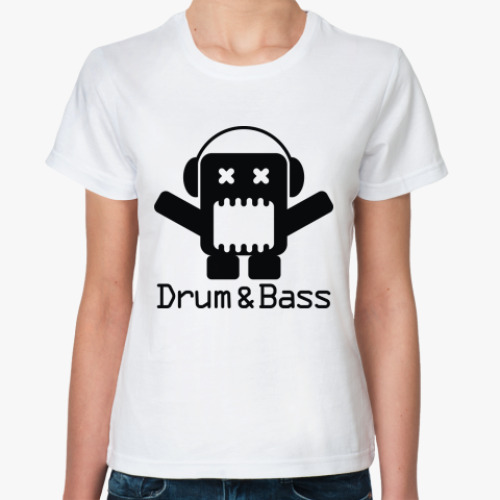 Классическая футболка Drum and Bass