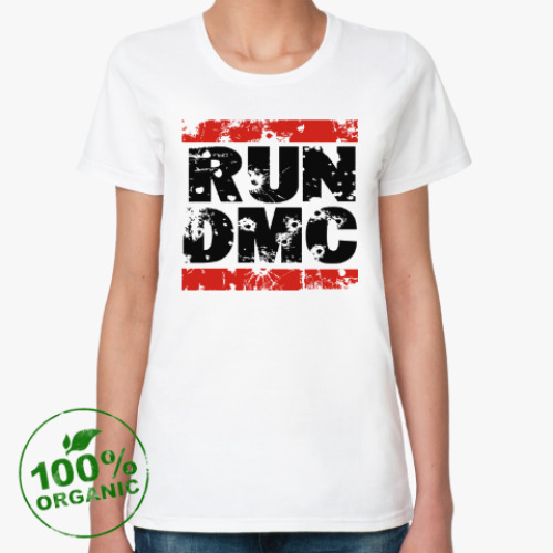 Женская футболка из органик-хлопка RUN DMC