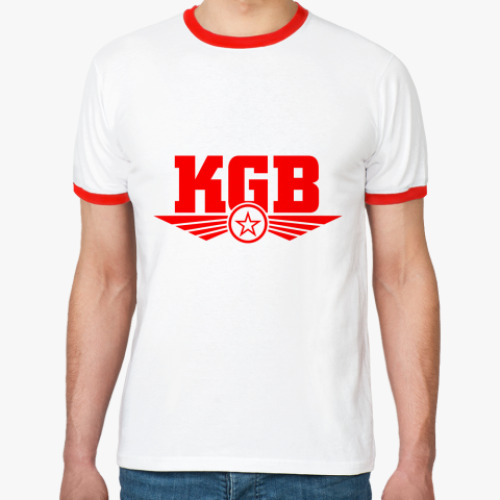 Футболка Ringer-T КГБ