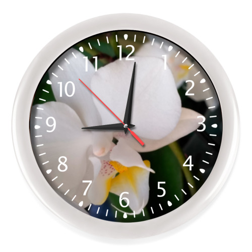 Настенные часы "Орхидея"