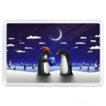 Пингвины рождественские