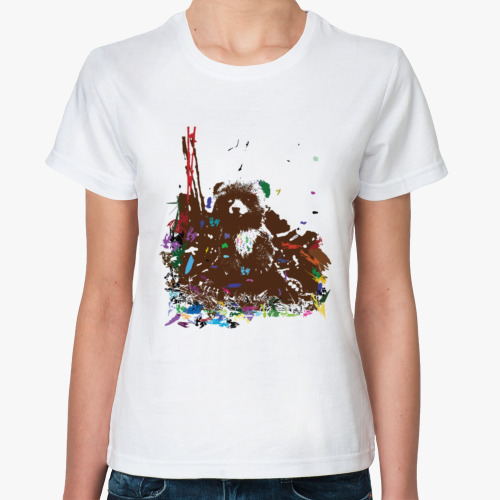 Классическая футболка Colored Bear