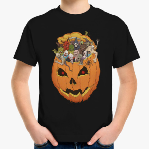 Детская футболка Хэллоуин Монстры