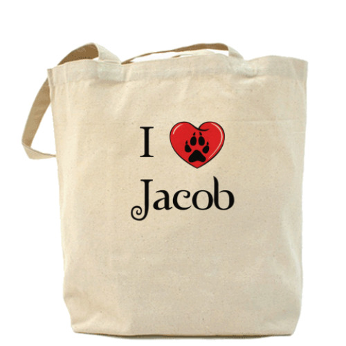 Сумка шоппер I love Jacob