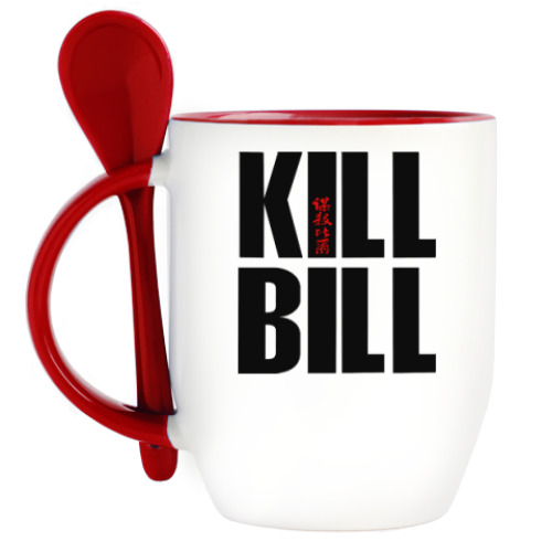 Кружка с ложкой Kill Bill