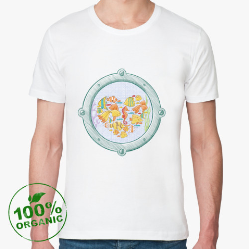 Футболка из органик-хлопка Фишки