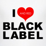 Black and Red label