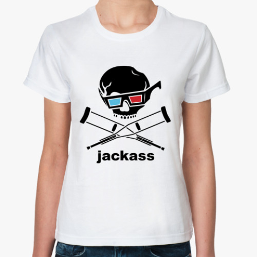 Классическая футболка  Jackass 3d