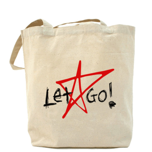 Сумка шоппер 'Let Go!'