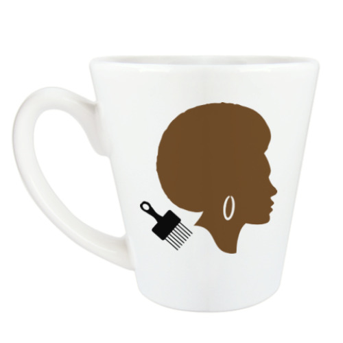 Чашка Латте Afro Lady