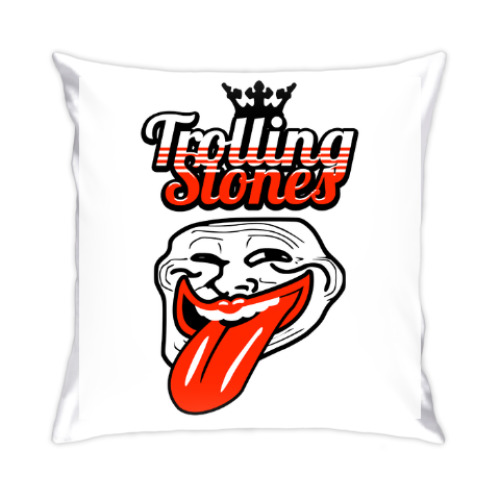 Подушка Trolling Stones