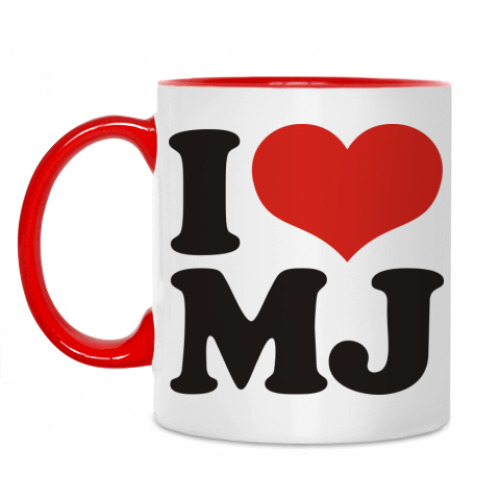 Кружка I Love MJ