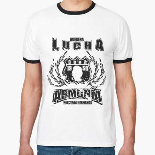 Футболка Ringer-T Cuba