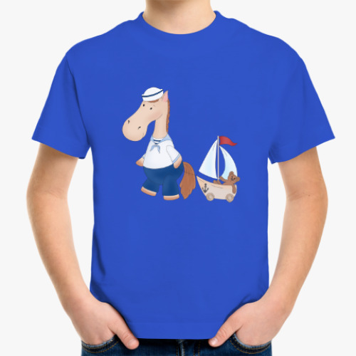 Детская футболка 'Морячок'