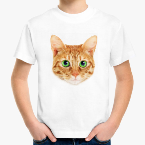 Детская футболка  детская Red Cat