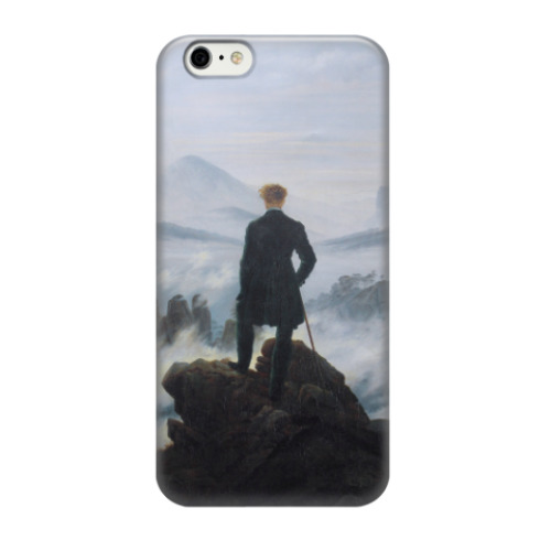 Чехол для iPhone 6/6s К. Фридрих. Странник над морем тумана (Романтизм)