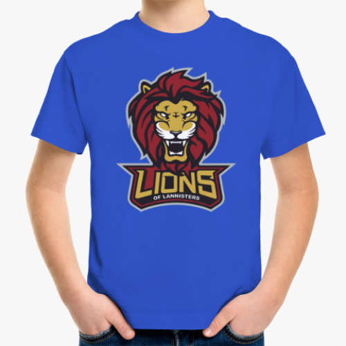 Детская футболка Львы Ланнистеров