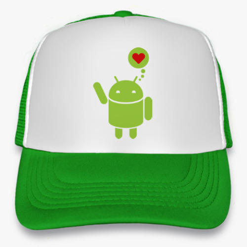 Кепка-тракер Love Android