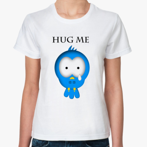Классическая футболка Hug me