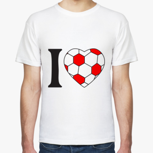 Футболка I Love Football