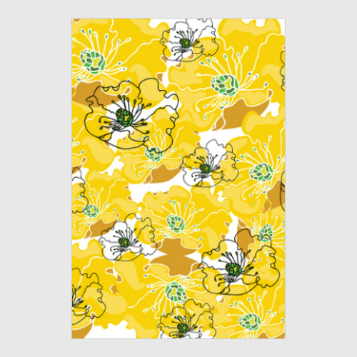 Постер Марципановые цветы