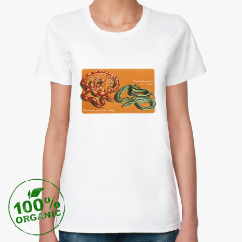 Женская футболка из органик-хлопка E.guttata motley