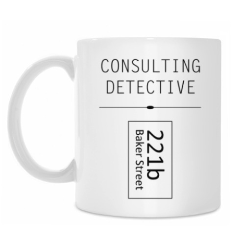 Кружка Consulting Detective