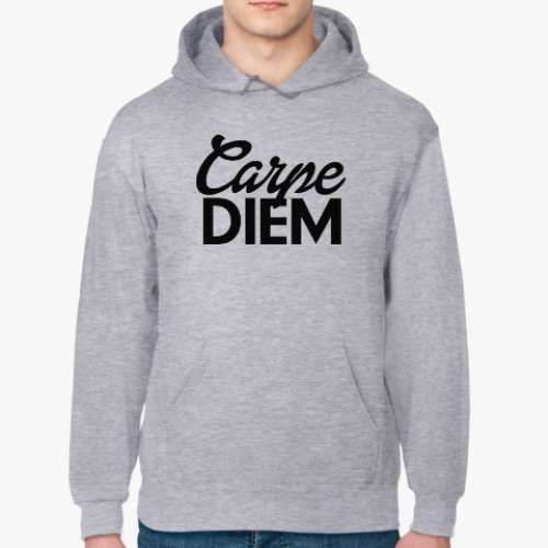 Толстовка худи Carpe Diem Живи настоящим