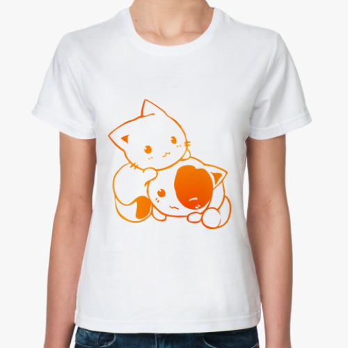 Классическая футболка Котята
