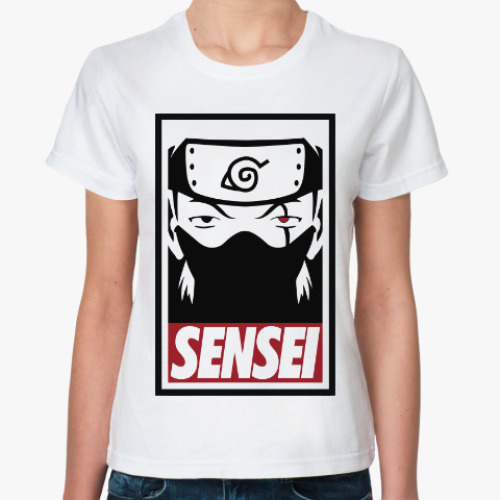 Классическая футболка Сенсей (Наруто)