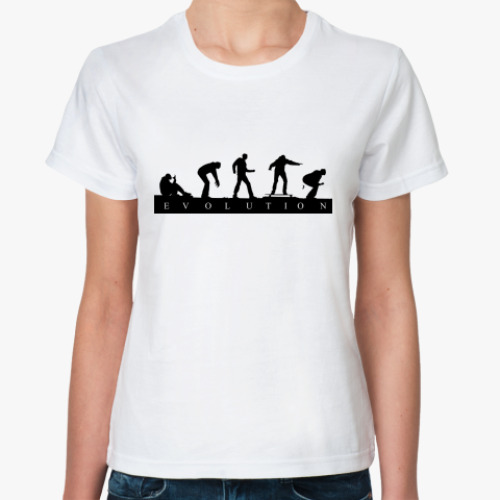 Классическая футболка 'Evolution'