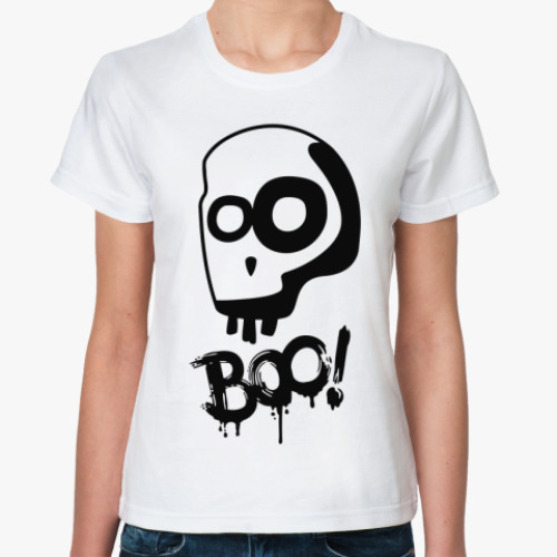 Классическая футболка Boo!