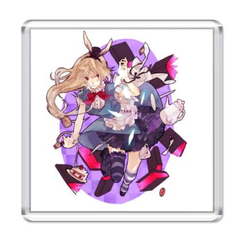 Магнит Alice in Wonderland