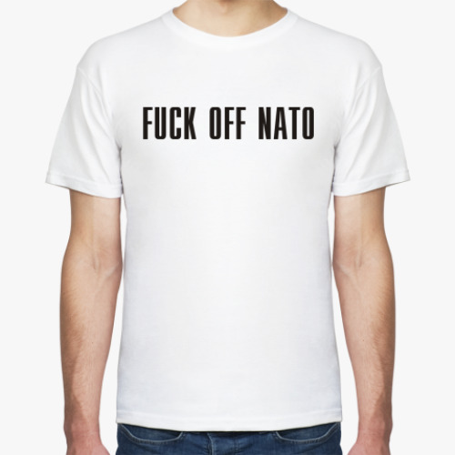 Футболка FUCK OFF NATO!