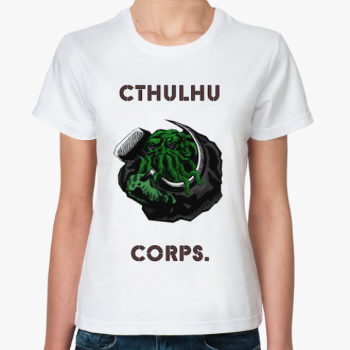 Классическая футболка Cthulhu Corps.