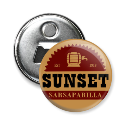 Магнит-открывашка Sunset Sarsaparilla (Fallout)