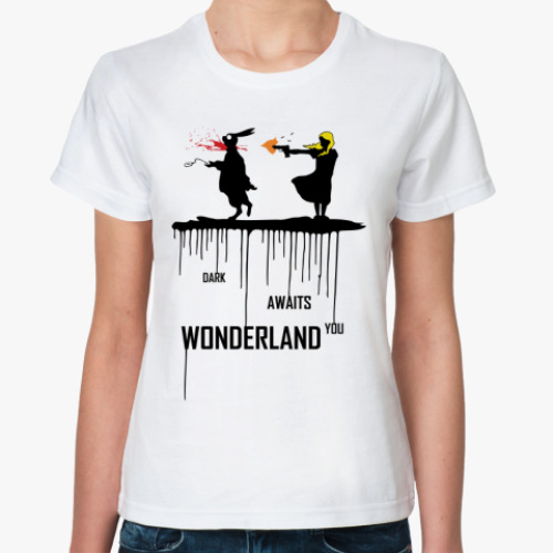 Классическая футболка Dark Wonderland