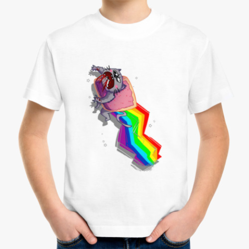 Детская футболка Nyan cat