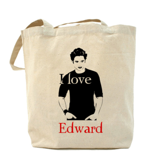 Сумка шоппер I love Edward