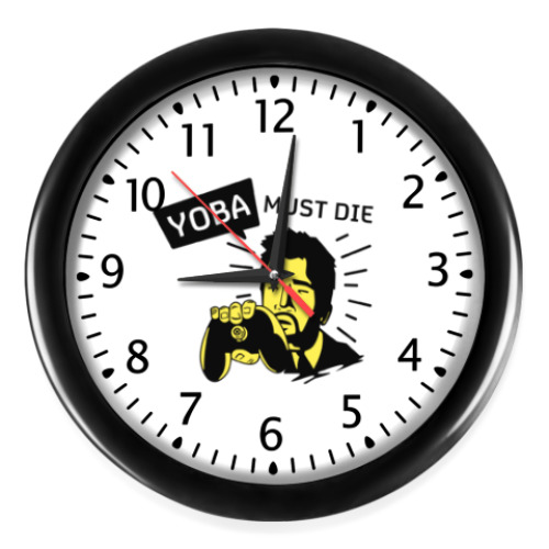 Настенные часы It's YOBA time!