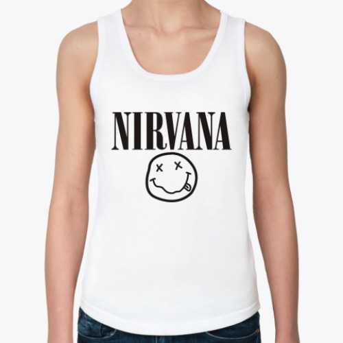 Женская майка Nirvana