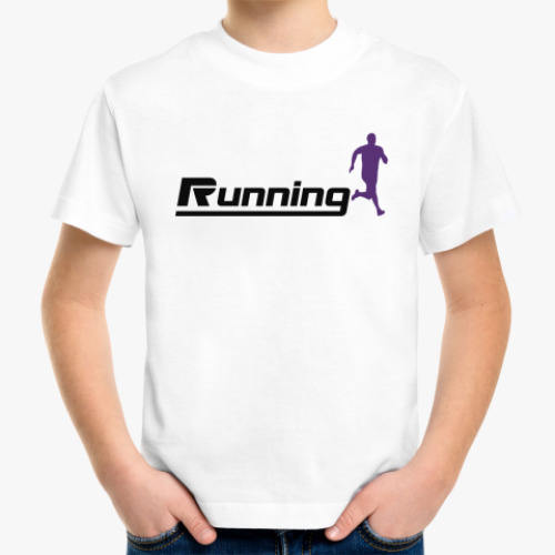 Детская футболка Running