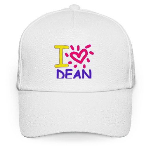 Кепка бейсболка Supernatural - I love Dean